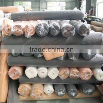 pu Aritificial Leather in Stocklot for Shoe Lining, Synthetic Leather With Nonwoven Backing for Shoes