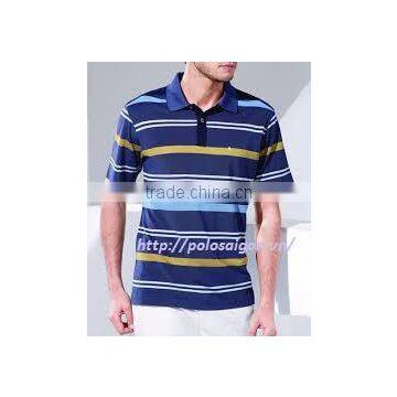 Mans Striped Polo Shirts European Style t Shirt Cotton American Style T Shirt Men / Custom Style T / Stripe Polo Shirt photo-2