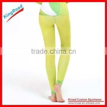 Hot Sale Wholesale Womens Running Tights, Mositure-wicking Womens Sports Tight Wear photo-5