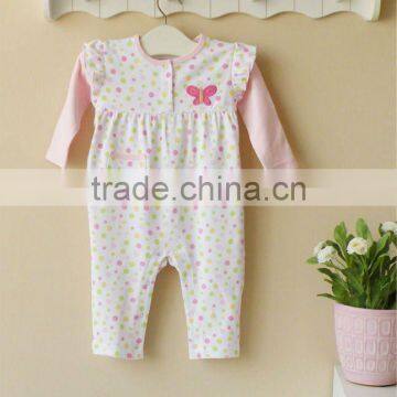 mom and bab 2013 baby clothes 100% cotton sleepwear romper