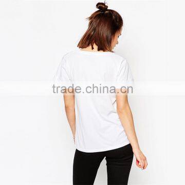 2015 Best Selling White v Neck Yoga t Shirt. photo-2
