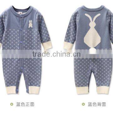 Latets Toddler Infant Baby One Piece Winter Knitted Playsuit Romper photo-4