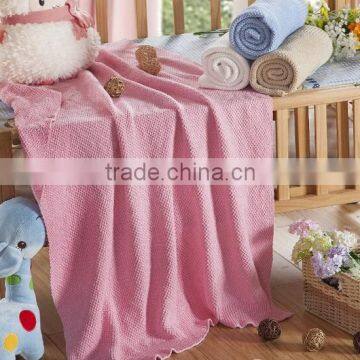 2016 2017 latest fashion baby kids cotton knitted throw blanket