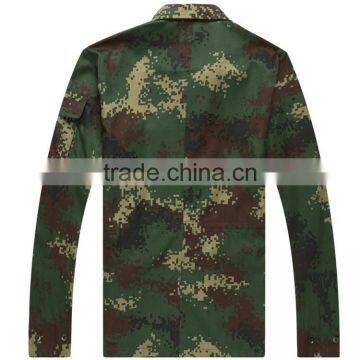 Tops Army Green BDU Winter Long Sleeve Digital Camouflage Military Uniform photo-4