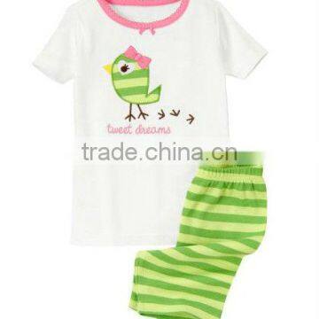 Tweet dreams Shortie Two-Piece girls clothing sets