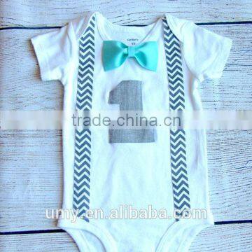 One Year Old Baby Boys First Birthday Outfit Baby Boy 1st Clothes Set photo-3