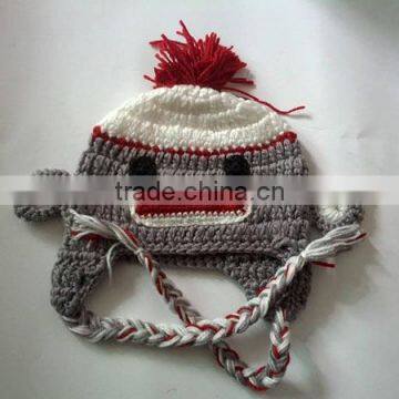 Fashion Crochet Baby Hat,Cute Top Baby Caps And Hats photo-3