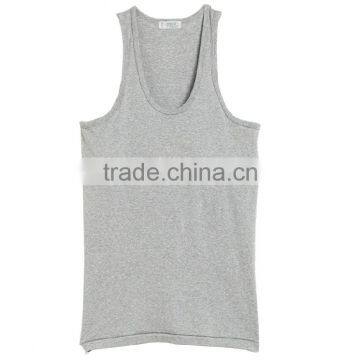 Fashion Cheap 100% Cotton Men Sleeveless Knitwear Camisole photo-3