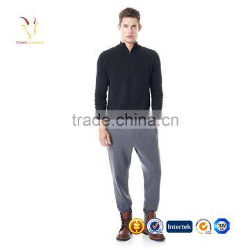 Fashionable Cashmere Sweater Sale Men Cashmere Sweaters With Zipper photo-4