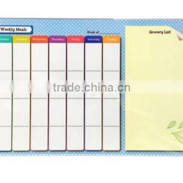 Children Magic Writing Board Cleanable Stick Free Weekly Planner Board With Marking Pen photo-3