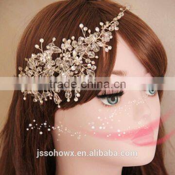 wholesale Crystal ice bridal headpiece