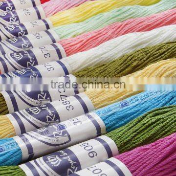 100% Egyptian Long Fibre Cotton Embroidery Silk Thread photo-2