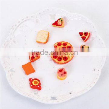 Resin Embellishments Cake At Random Food Pattern