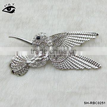Crystal Animal Bird Brooch eagle shape pin brooch wholesale brooches