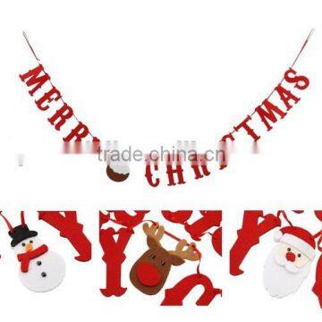 1.2 meter felt Merry Christmas XMAS bunting garland party home decoration gift