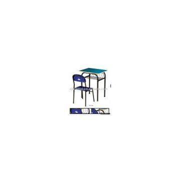 school desk and chair