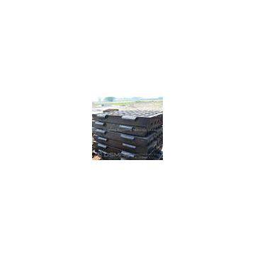 High manganese steel jaw plate
