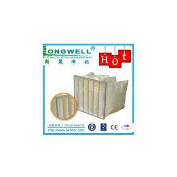 disposable melt blown multi pocket air filter