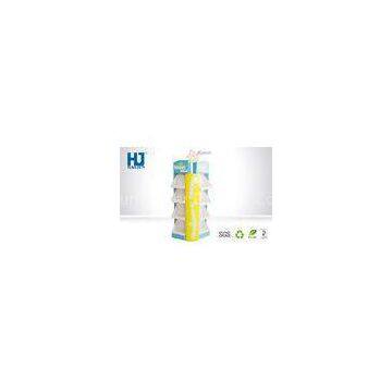 Multiple Pockets Logo Printing Custom Cardboard Display for Supermarket Napkin Foldable