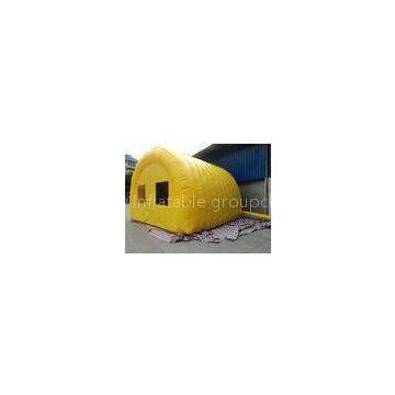 Large Yellow 420D Oxford Cloth Inflatable Party Tent For Backyard