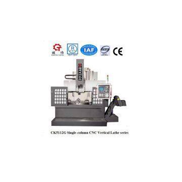 CK5112G single column cnc vertical turning lathe machine