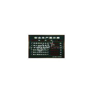RGB Indoor Advertising LED Scrolling Message Board P10 For Highway