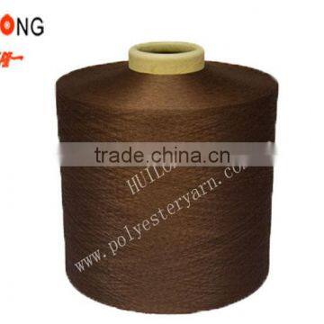 100% Dope Dyed Polyester Filament Yarn Dty in Huzhou