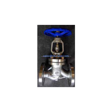 DIN 304L Globe Valve,DN25 ,PN25,RF