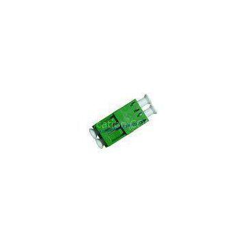 LC / APC Duplex Optical Cable Adapter For Testing Instruments / Fiber Optic 9/125