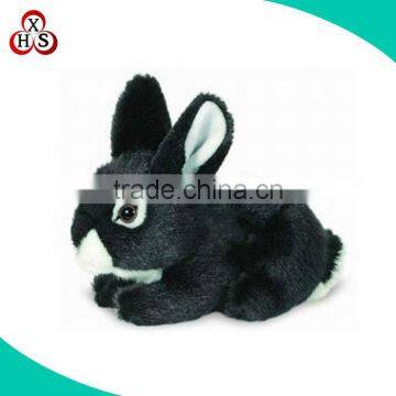 black rabbit plush stuffed toys rabbit wholesale electronic rabbit toy