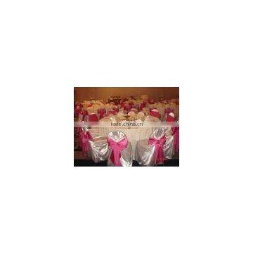 satin chair cover,wedding chair cover