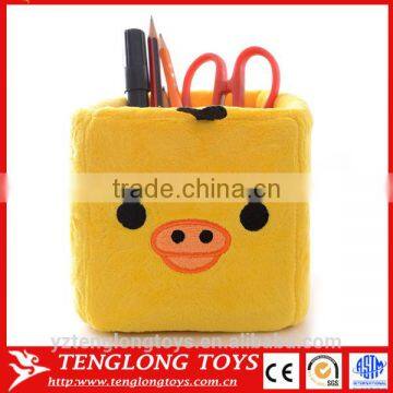 Popular sale animal head pencil holder/case