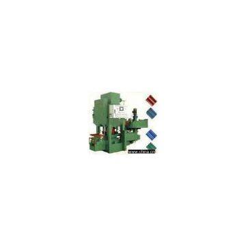 Cement straw slab and tile making machine