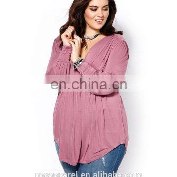 Latest Women Tops Plus Size Long Sleeve Women Tops and Blouses 2017 photo-2