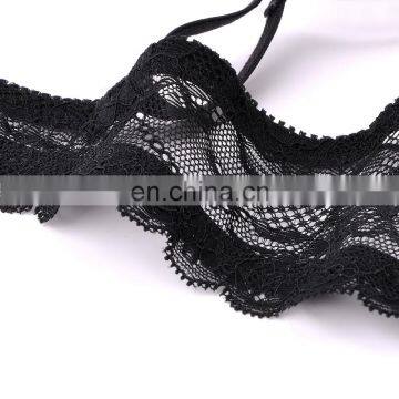 Low Price Best Selling Eyelash Lace Front Closure Transparent Lace Bralette photo-3