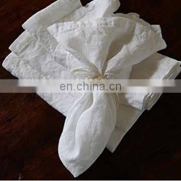 stone washed pure linen napkins in solid colors for wedding;wholesale;retail