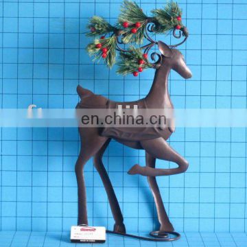 metal christmas reindeer