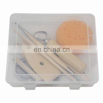 9pcs Basic Pottery Tool Kit