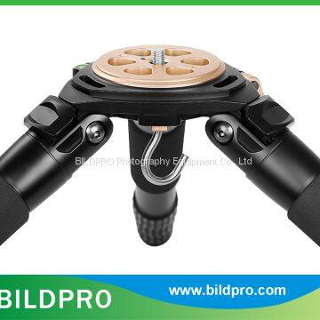 BILDPRO CT-132F New Design Best Quality Carbon Fiber Tripod Light Weight Video Camcorder Tripod photo-3