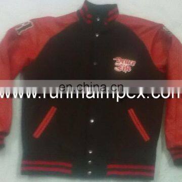 Varsity jacket reglan sleeves