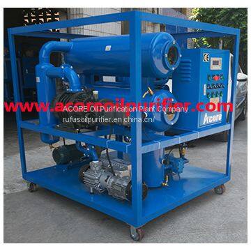 Mobile Transformer Oil Filtration Machine Mounted On Trailer