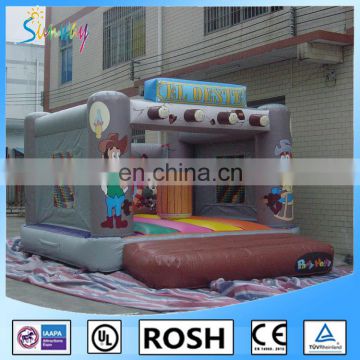 SUNWAY EN14960 certified commercial inflatable bouncy castle/inflatable jumping castle/inflatable bounce castle