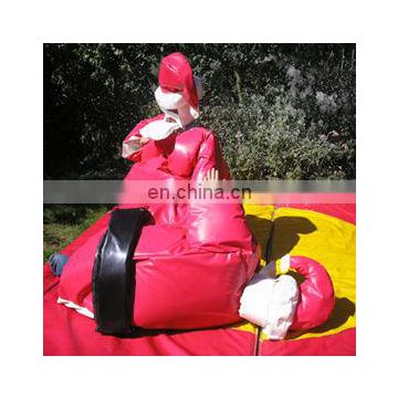 Christmas style inflatable sumo suits