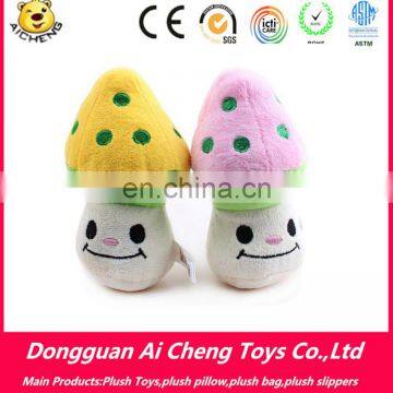 New design custom stuffed soft plush mushroom toy