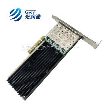 F1004E Intel XL710 4-port SFP+ Fibre Optic NIC SFP 10g Network Card photo-5