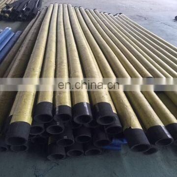 Heat resistant hydraulic steel wire braid rubber hose pipe/yellow packing industrial rubber hose