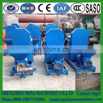 High quality automatic charcoal Extruder /sesame straw charcoal briquette making machine/sawdust briquette making machine