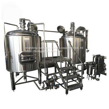 ZHET- 500L Barley Malt Fermented Equipment Draft Beer Brewing Equipment for Sale photo-2