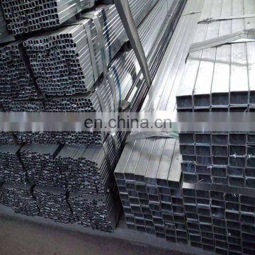 wholesale japanese galvanized square steel tube / rectangular steel pipe price