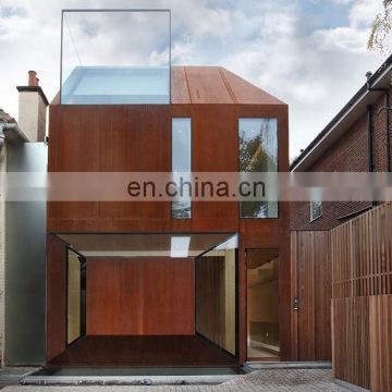 Corten Steel House wrapped in Corten Steel